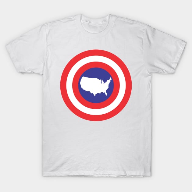 Captain of the America T-Shirt by geeklyshirts